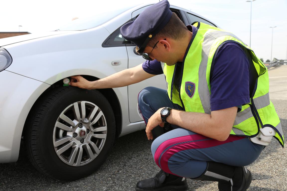 Pneumatici sotto controllo